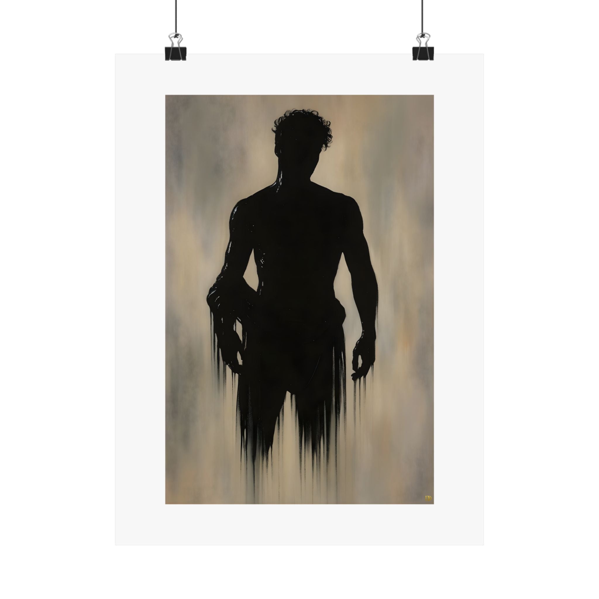 Shadow Figure Art Print