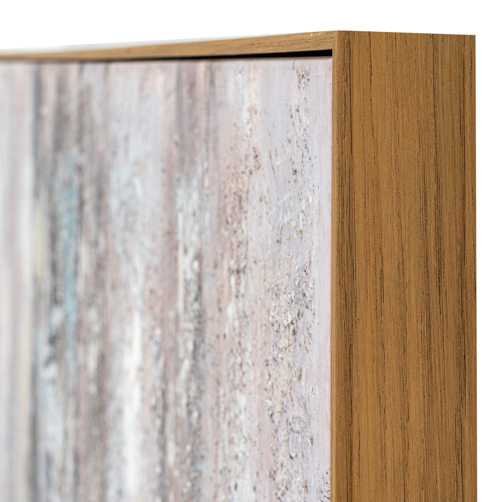 Traverse hand Painted Abstract Canvas - Framed