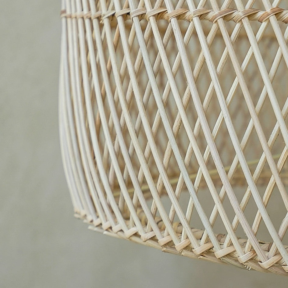 Rattan Tripod Floor Lamp