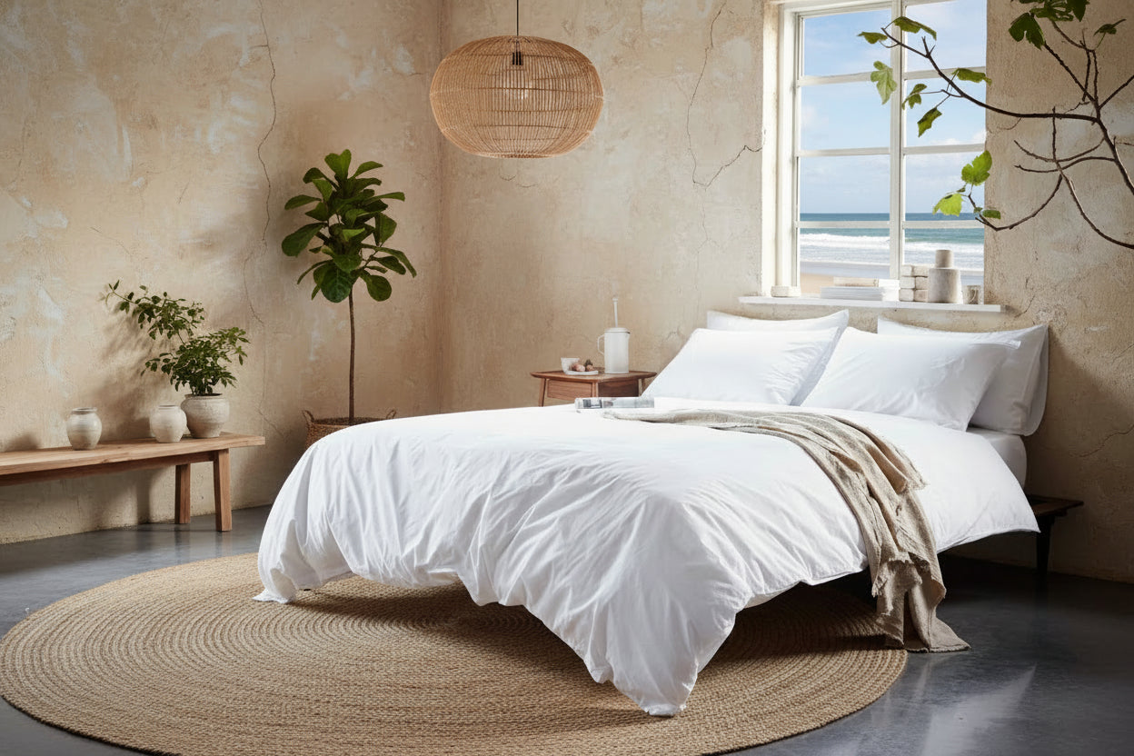 Cotton Percale Bed Cover