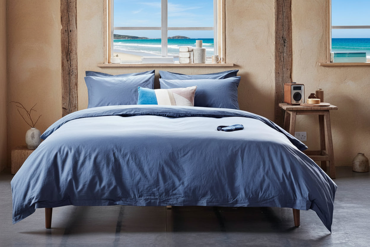 Cotton Percale Bed Cover