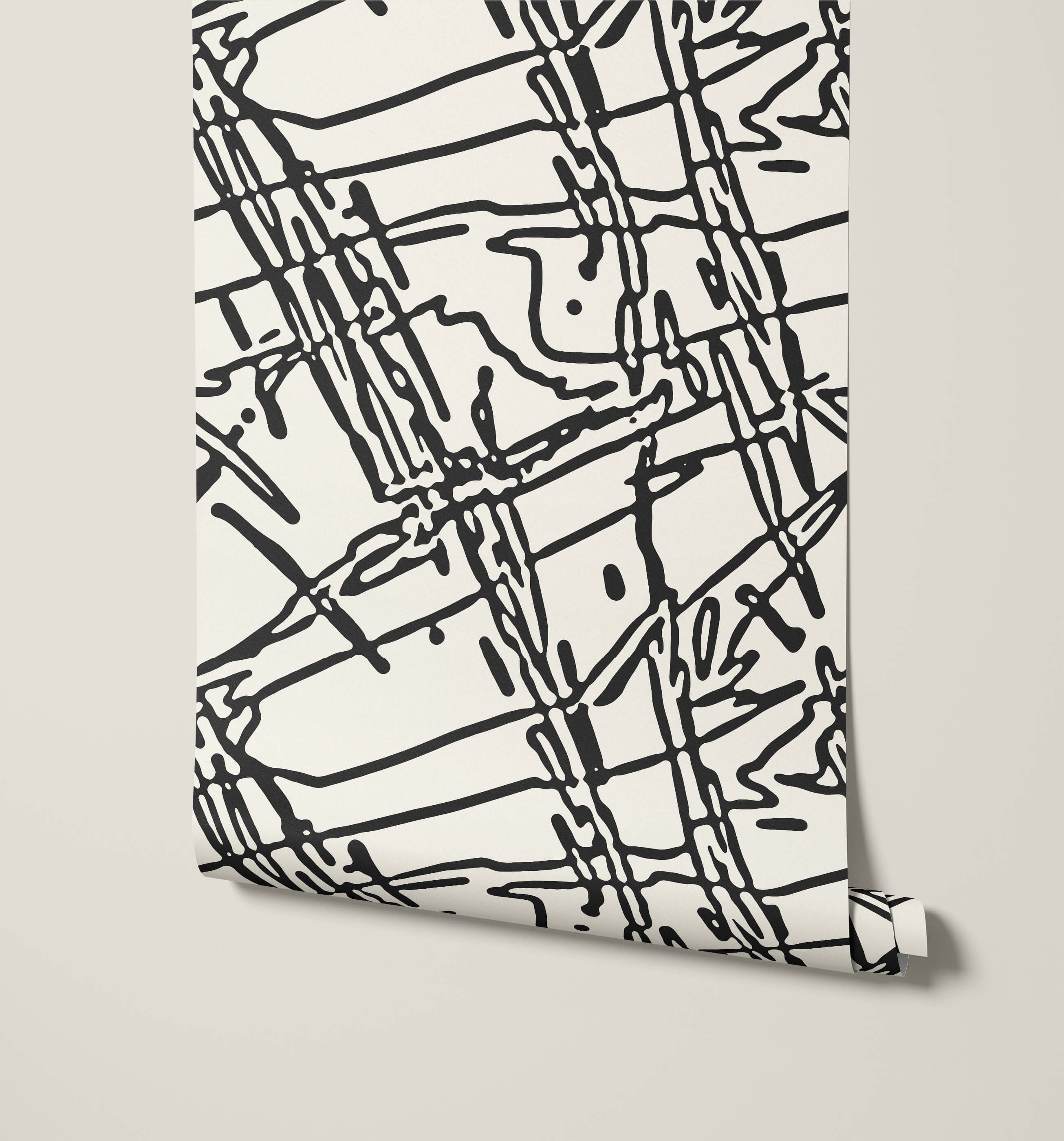 Scratch - Scribble Style Wall Covering