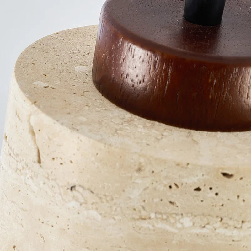 Natural Stone Pendant Light