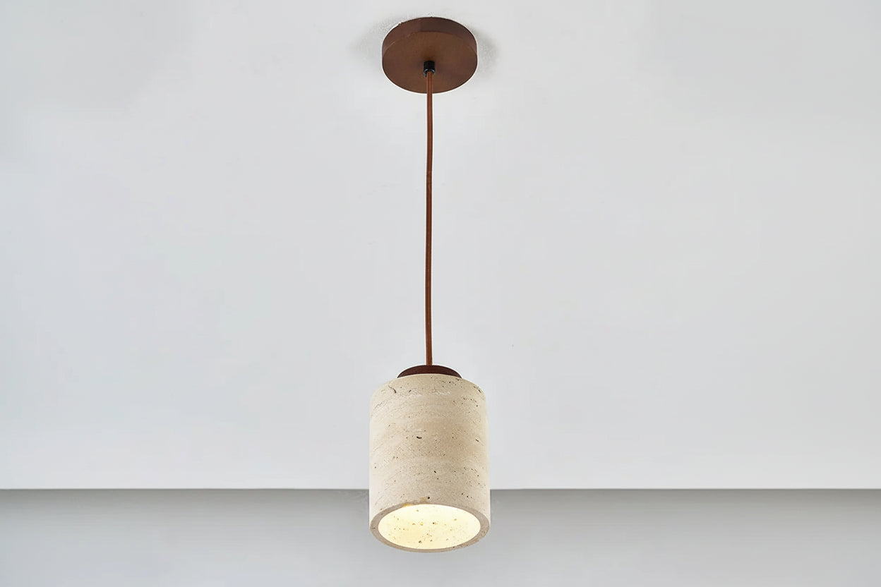 Natural Stone Pendant Light
