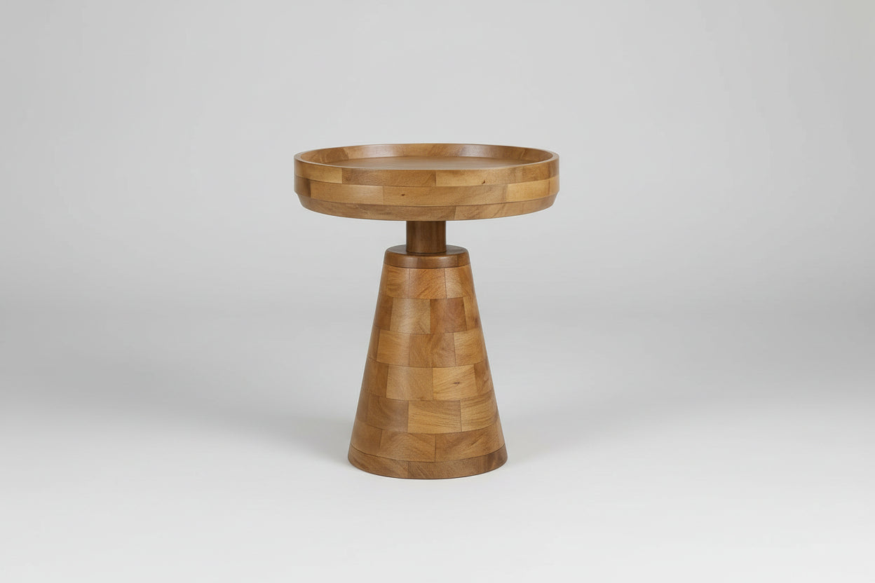 Merlin Mango Wood Bedside Table